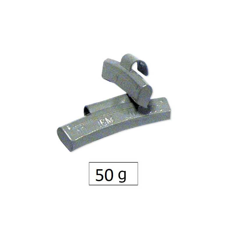 MASSE D'EQUILIBRAGE EN ZINC 50g JANTE ALLIAGE 51604