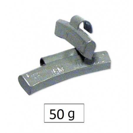 MASSE D'EQUILIBRAGE EN ZINC 50g JANTE ALLIAGE 51604