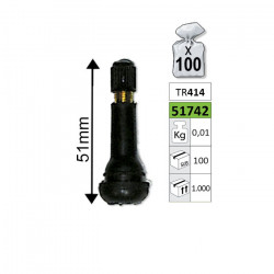 VALVE POUR JANTES TR414 51MM 51742