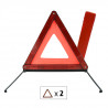 TRIANGLE DE SIGNALISATION HOMOLOGUÉ DOUBLE 52808