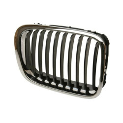 Grille de Calandre Avant Droit Chrome Noir - Bmw 3 E46 1998 à 2001 2008052