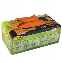 100 GANTS ORANGES EN NITRILE, EPAISSEUR DE 7,0 MIL, TAILLE M 53551