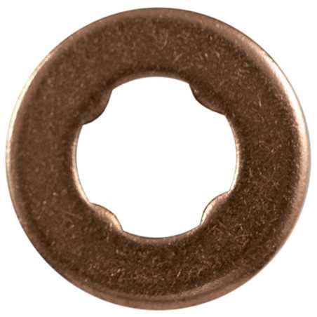 30x RONDELLES EN CUIVRE POUR INJECTEURS - Ø15.0x7.5x1.5 - IVECO, FORD, BMW, MAN (REF. 53464) 13948 30x RONDELLES EN CUIVRE POUR INJECTEURS - Ø15.0x7.5x1.5 - IVECO, FORD, BMW, MAN (REF. 53464) 13948