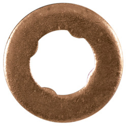 30x RONDELLES EN CUIVRE POUR INJECTEURS - Ø15.0x7.5x2.0 - IVECO, FORD, BMW, MAN (REF. 53464) 13949