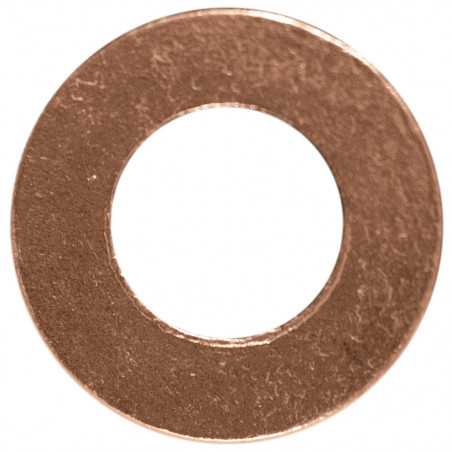 30x RONDELLES EN CUIVRE POUR INJECTEURS - Ø13.7x7.3x2 - KIA (REF. 53464) 13961 30x RONDELLES EN CUIVRE POUR INJECTEURS - Ø13.7x7.3x2 - KIA (REF. 53464) 13961