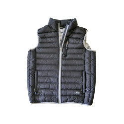 GILET GRIS-NOIR Taille.L 70002