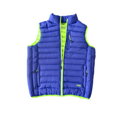 GILET VERT-BLEU Taille.L 70008