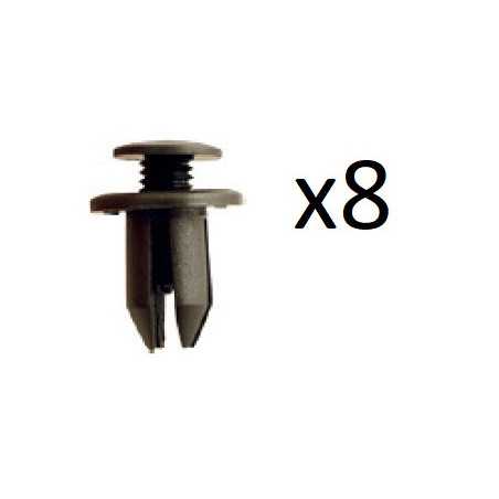 COFFRET 8x CLIPS EN PLASTIQUE MAZDA 13104 COFFRET 8x CLIPS EN PLASTIQUE MAZDA 13104