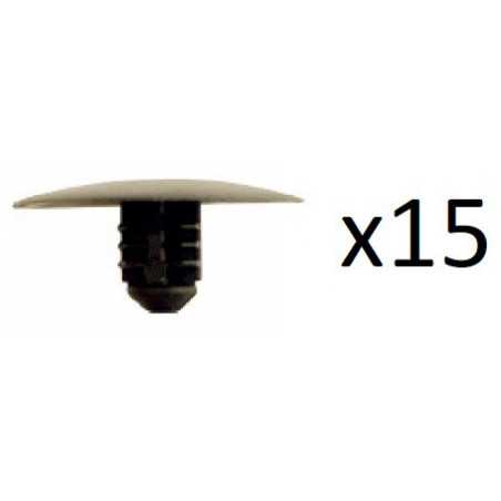 COFFRET 15x CLIPS EN PLASTIQUE MAZDA 13110