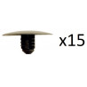 COFFRET 15x CLIPS EN PLASTIQUE MAZDA 13110