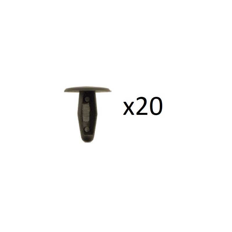 COFFRET 20x CLIPS EN PLASTIQUE P/52896 13113