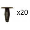 COFFRET 20x CLIPS EN PLASTIQUE P/52896 13113