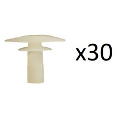 COFFRET 30x CLIPS EN PLASTIQUE MAZDA P/52896 13115