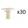 COFFRET 30x CLIPS EN PLASTIQUE MAZDA P/52896 13115