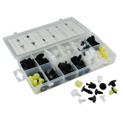 CLIPS EN PLASTIQUE COFFRET - HONDA 150 PCS 52887