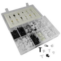 CLIPS EN PLASTIQUE COFFRET - PEUGEOT / CITROEN 345 PCS 52899