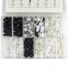 CLIPS EN PLASTIQUE COFFRET - PEUGEOT / CITROEN 345 PCS 52899