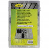CLIPS EN PLASTIQUE COFFRET - PEUGEOT / CITROEN 345 PCS 52899