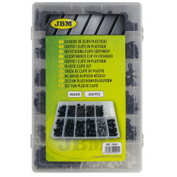 350x CLIPS EN PLASTIQUE COFFRET - VOLVO 52901