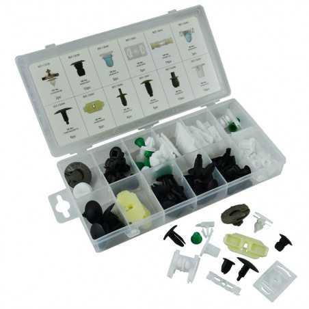 85x CLIPS EN PLASTIQUE COFFRET - VOLKSWAGEN 52889 85x CLIPS EN PLASTIQUE COFFRET - VOLKSWAGEN 52889