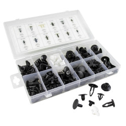 139x CLIPS EN PLASTIQUE COFFRET - NISSAN 52894