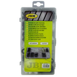 132x CLIPS EN PLASTIQUE COFFRET - MITSUBISHI 52895