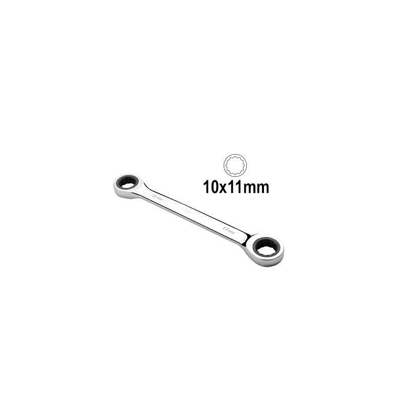 1x CLE AVEC CLIQUET 10X11MM 13486