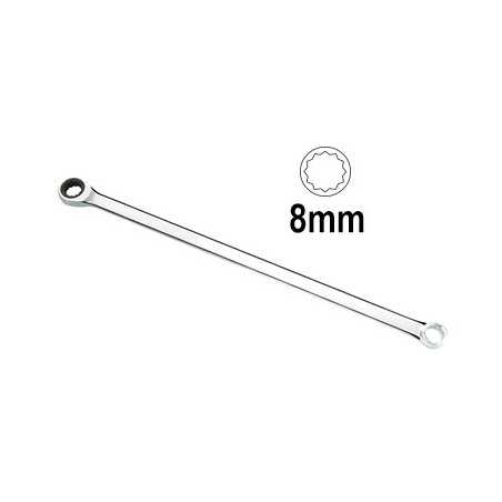 1x CLE AVEC CLIQUET EXTRA LONGUE - 8MM 13453