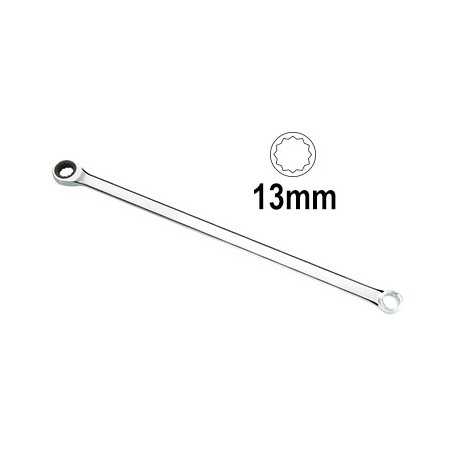 1x CLE AVEC CLIQUET EXTRA LONGUE 13MM 13456