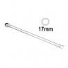 1x CLE AVEC CLIQUET EXTRA LONGUE 17MM 13460