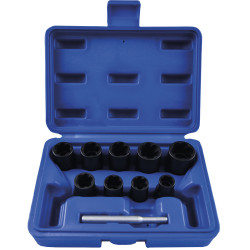 SET DE DOUILLES TWIST DE 3/8" EXTRACTION D'ECROUS ENDOMMAGÉES 51998