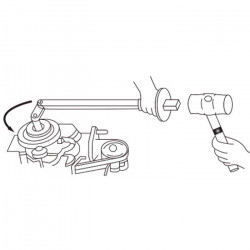 PIED DE BICHE ARTICULÉ POUR DESSERRER POULIES 52961