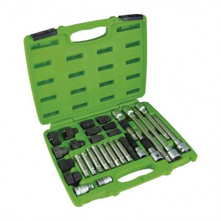 COFFRET DEMONTAGE POULIES ALTERNATEUR - 30 PIECES 52293 COFFRET DEMONTAGE POULIES ALTERNATEUR - 30 PIECES 52293