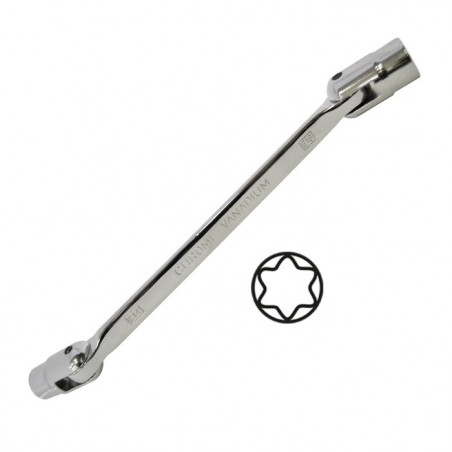 CLÉS À DOUILLE ARTICULÉES TORX E20XE24 10620