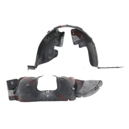 Pare Boue avant Gauche - Peugeot 206+ 2009- 5720FL1 Pare Boue avant Gauche - Peugeot 206+ 2009- 5720FL1