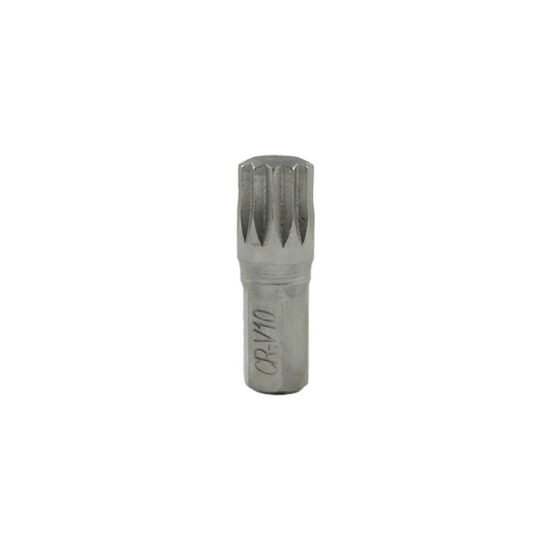 EMBOUT POINTE 8 XZN 10MM CHROME 13646