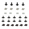 Kit fixation clips protection moteur - Mercedes Classe C W203 W204 Classe E W211 RX90216