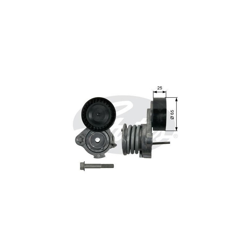 Galet tendeur de courroie d'accessoire Chevrolet : Captiva, Cruze, Epica, Lacetti, Nubira, Opel Antara T39239