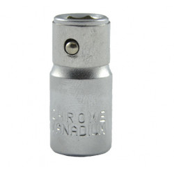 ADAPTATEUR A 1/4 POUCE POUR MANCHE TOURNEVIS, CHROME 13652
