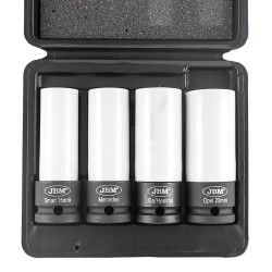 KIT DE 4 EMBOUTS A CHOC POUR LES ROUES EN ALLIAGES LEGERS, 1/2 POUCE 53587
