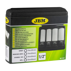 KIT DE 4 EMBOUTS A CHOC POUR LES ROUES EN ALLIAGES LEGERS, 1/2 POUCE 53587