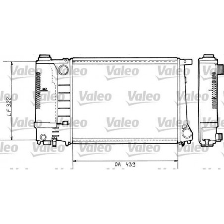 Radiateur moteur (radiateur d'eau) - Bmw 3 Bmw 5 730365