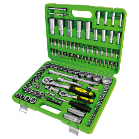 COFFRET DE DOUILLES 113 PIECES 12 PANS 53731 COFFRET DE DOUILLES 113 PIECES 12 PANS 53731