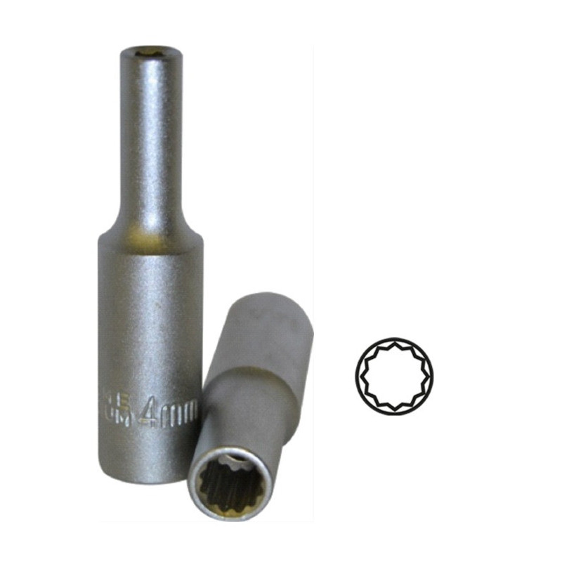 1/4 POUCE - 50MM - XZN DOUILLE DU 9MM 10177