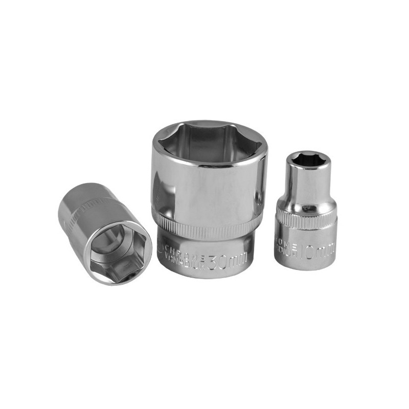 1/2 Pouce Douille Hex Petit Du 14mm, Chrome 13260