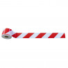 Ruban De Signalisation Blanc Et Rouge - 200M 53811