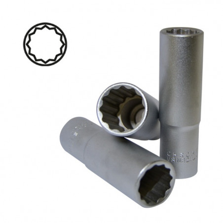 1/2 Pouce Avec 75MM Douille XZN 19MM 10155
