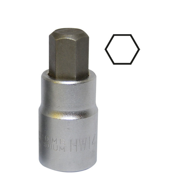 Embout De Bout 14 MM - CHROME 13666