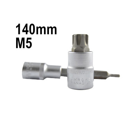 1/2 Pouce 12 Pans Pointe M5 140MM 13510