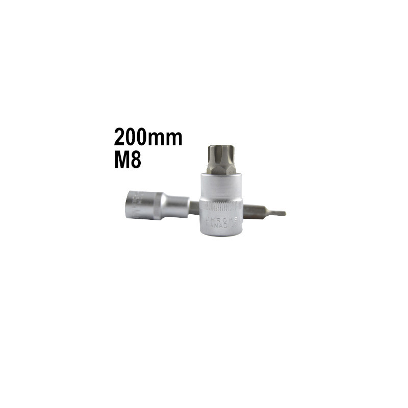 1/2 Pouce 12 Pans Pointe M8 200MM 13517